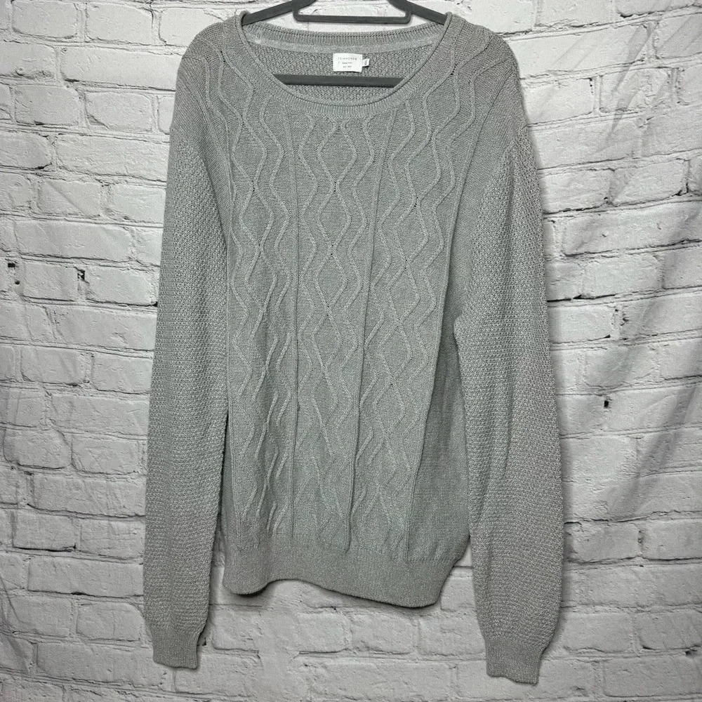7 Diamonds Men’s Grey Sweater size XXL